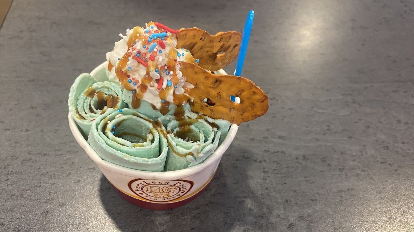 Peerless Pearl Thai Rolled Ice Cream 5