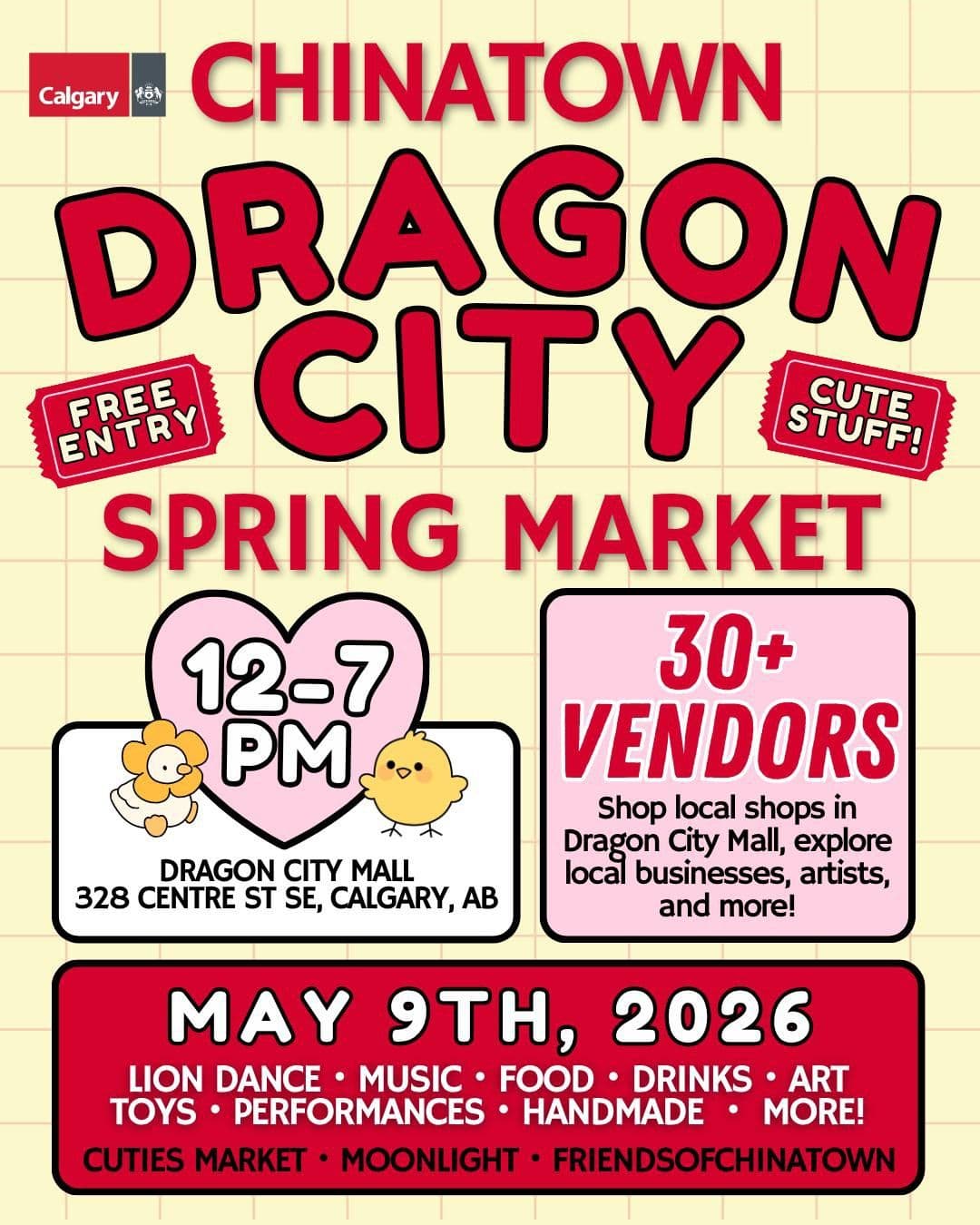 Chinatown Dragon City Spring Market